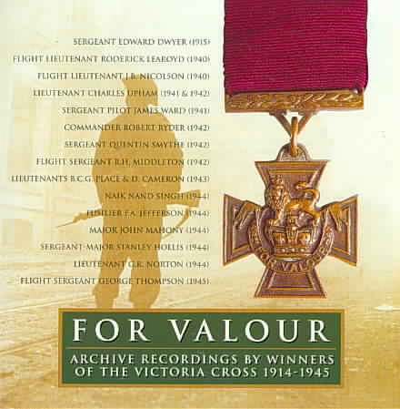 For Valour: VC Winners 1914-1945 / Various cover