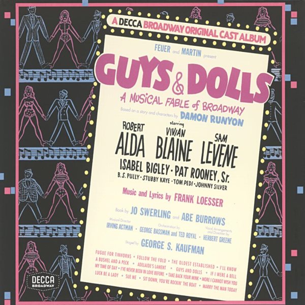 Guys & Dolls: A Decca Broadway Original Cast Recording (1950 Original Broadway Cast) cover