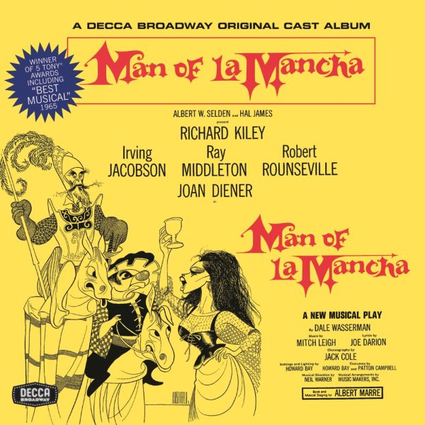 Man of La Mancha: A Decca Broadway Original Cast Album (Original 1965 Broadway Cast) cover