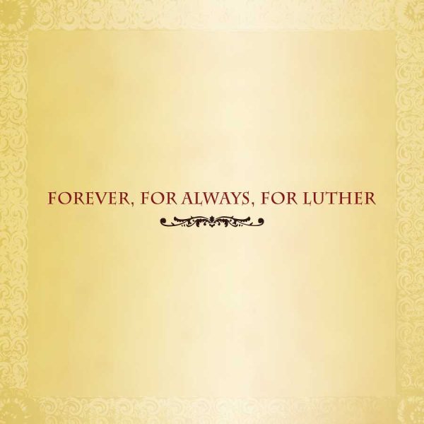 Forever, For Always, For Luther cover