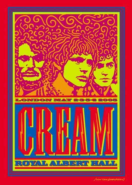 Cream - Royal Albert Hall - London May 2-3-5-6 2005 cover