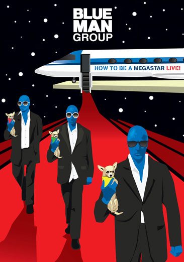 Blue Man Group: How to Be a Megastar Live! cover