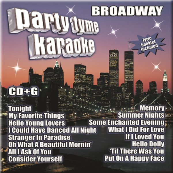 Party Tyme Karaoke - Broadway (16-song CD+G) cover