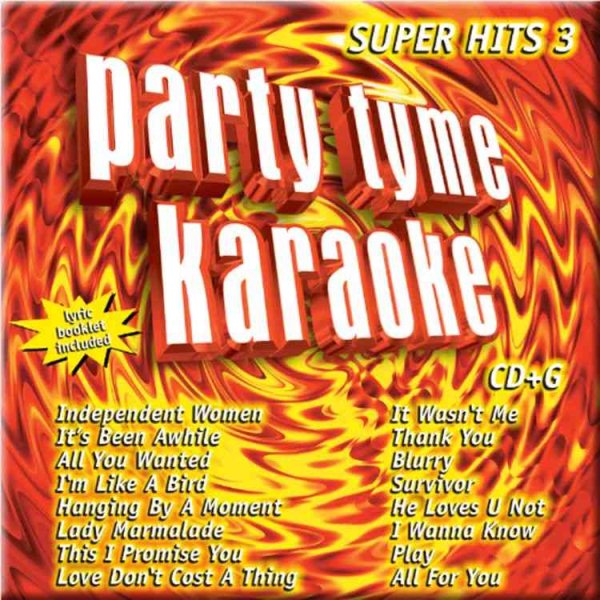 Party Tyme Karaoke: Super Hits 3 cover