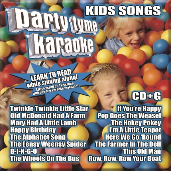Party Tyme Karaoke - Kids Songs (16-song CD+G) cover