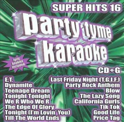 Party Tyme Karaoke - Super Hits 16 (16-song CD+G) cover
