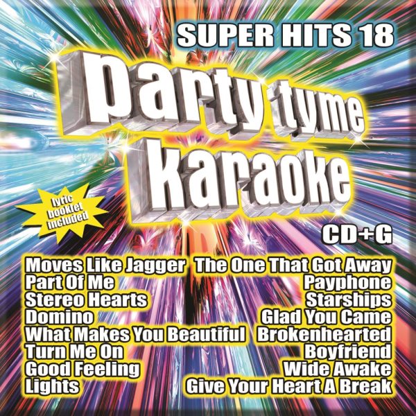 Party Tyme Karaoke - Super Hits 18 [16-song CD+G] cover