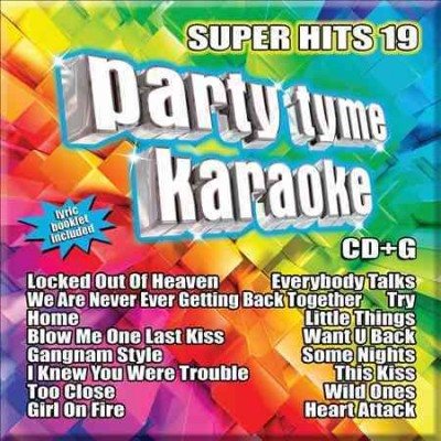 Party Tyme Karaoke - Super Hits 19 [16-song CD+G] cover