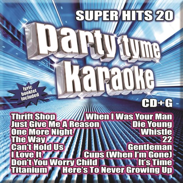 Party Tyme Karaoke - Super Hits 20 [16-song CD+G] cover