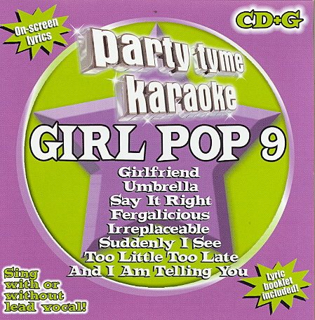 Party Tyme Karaoke: Girl Pop 9 cover