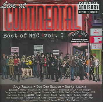 Live at Continental: Best of NYC 1 cover