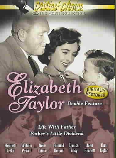 Elizabeth Taylor Double Feature [DVD] cover