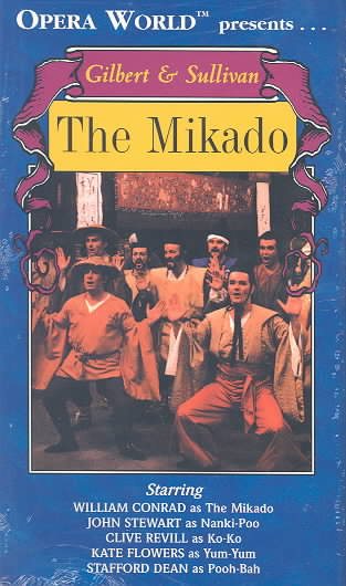 Gilbert & Sullivan - The Mikado / Conrad, Stewart, Revill, Opera World [VHS] cover