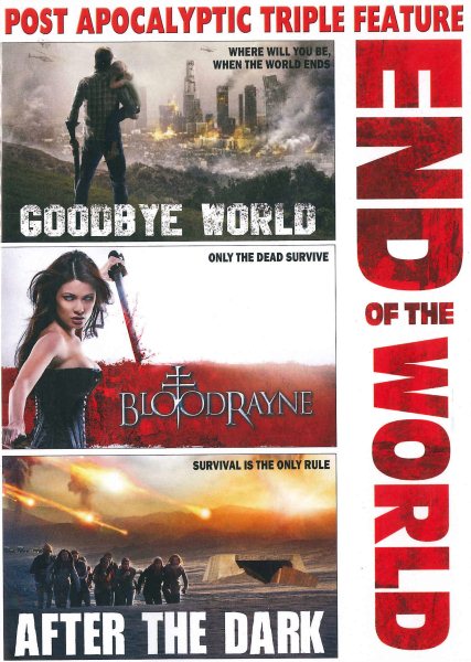 End of the World Post Apocalypse Triple Feature cover