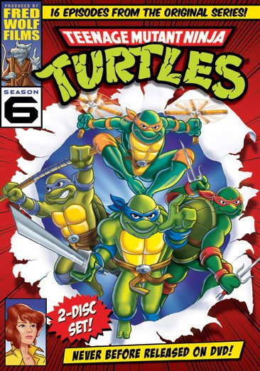 Teenage Mutant Ninja Turtles - Original Series, Season 6 cover