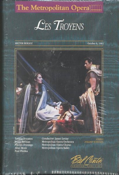 Berlioz - Les Troyens / Levine, Troyanos, Norman, Domingo, Metropolitan Opera [VHS]