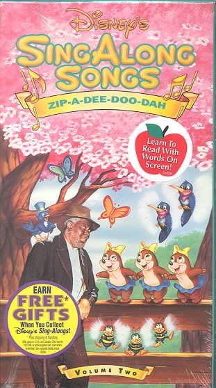 Disney's Sing-A-Long Songs - Zip-A-Dee-Doo-Dah [VHS] Volume 2