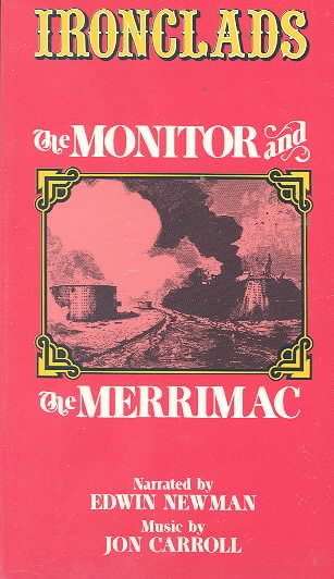 Ironclads: The Monitor and the Merrimac [VHS] cover