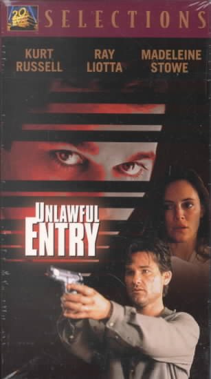 Unlawful Entry [VHS] cover