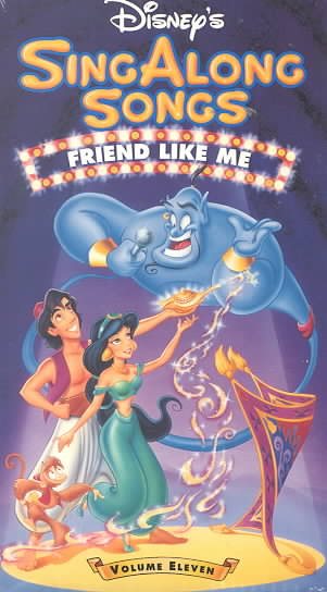Disney Sing Along Songs: Friend Like Me: Volume Eleven [VHS] cover