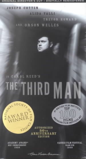 The Third Man (50th Anniversary Edition) [VHS] cover