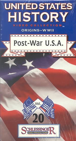 Post War U.S.A. [VHS] cover