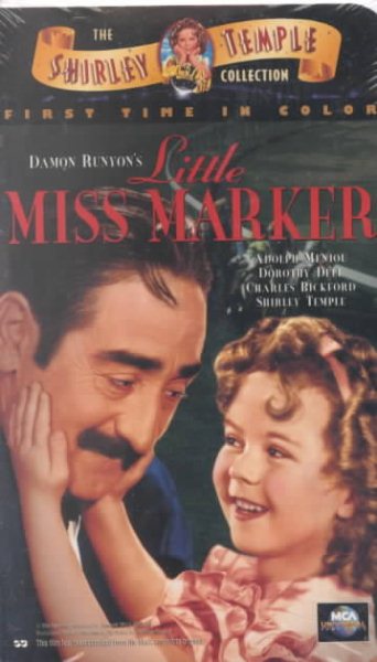 Little Miss Marker [VHS] cover