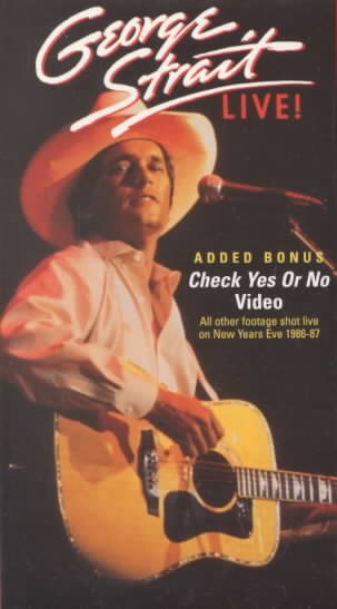 George Strait: Live [VHS] cover