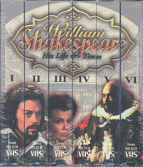 William Shakespeare - His Life & Times [VHS] cover