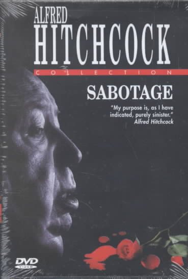 Alfred Hitchcock Collection, Vol. 1: Sabotage cover