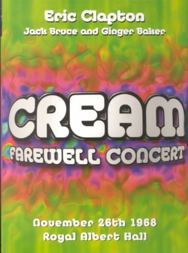 Cream: Farewell Concert cover