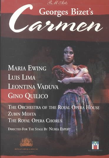 Georges Bizet - Carmen / Nuria Espert · Zubin Mehta - M. Ewing · L. Lima · L. Vaduva - ROH Covent Garden [DVD]