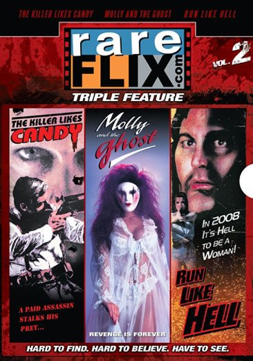 Rareflix Triple Feature V2: Molly & the Ghost/Run Like Hell/Killer Likes Candy cover