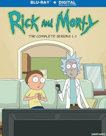 Rick and Morty: Seasons 1-3 (BD) [Blu-ray] cover