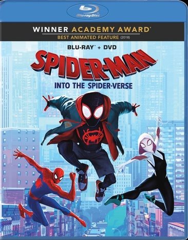 Spider-Man: Into the Spider-Verse [Blu-ray] cover