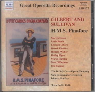 Gilbert and Sullivan: H.M.S. Pinafore cover