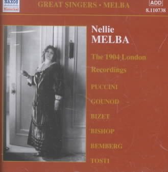 Great Singers: Nellie Melba cover