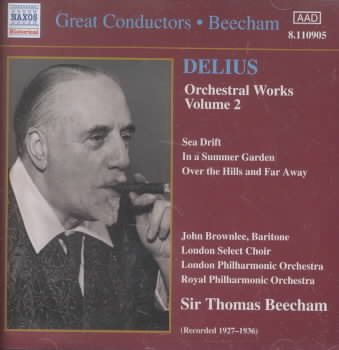 Historical - Delius: Orchestral Works Vol 2 / Beecham, et al cover