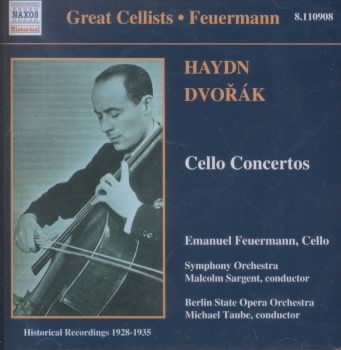 Haydn / Dvorak Cello Concertos cover