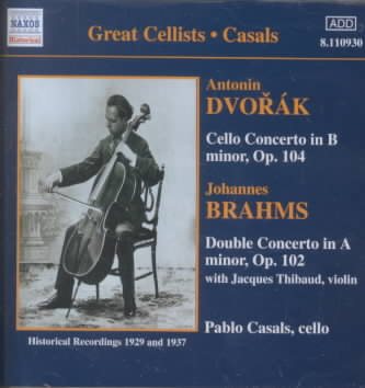 Dvorak: Cello Concerto in B minor / Brahms: Double Concerto in A minor