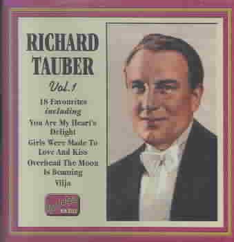 Richard Tauber: Favourites, Vol. 1 cover
