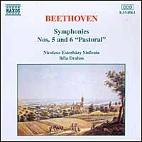Beethoven: Symphonies Nos. 5 & 6 Pastoral cover