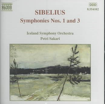 Sibelius: Symphonies Nos. 1 and 3 cover