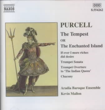 Purcell: The Tempest or The Enchanted Island cover