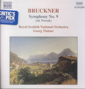 Bruckner: Symphony No. 9 (ed. Nowak) cover