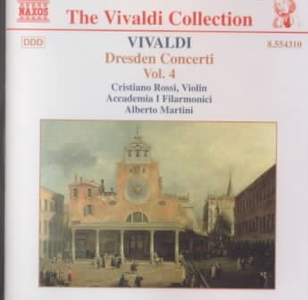 Vivaldi: Dresden Concerti 4 cover
