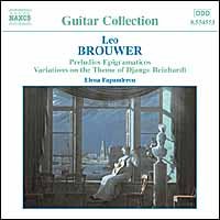 Brouwer: Guitar Music, Vol. 2 cover
