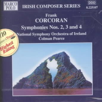 Corcoran: Symphonies Nos. 2, 3 And 4 cover