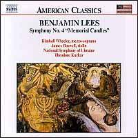 Lees: Symphony No. 4 "Memorial Candles" cover