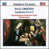 Creston: Symphonies 1-3 cover